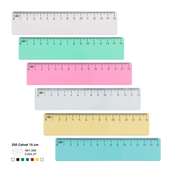 Ark Cetvel 15 Cm 250-70-PKT