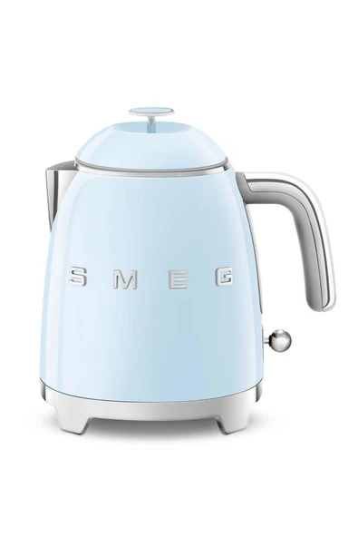 SMEG 50's Style Retro Serisi Mini Su Isıtıcı / Kettle Mavi