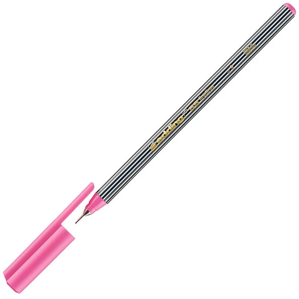 Edding İnce Uçlu Keçeli Kalem 0.4 MM Pembe 55-10-PKT
