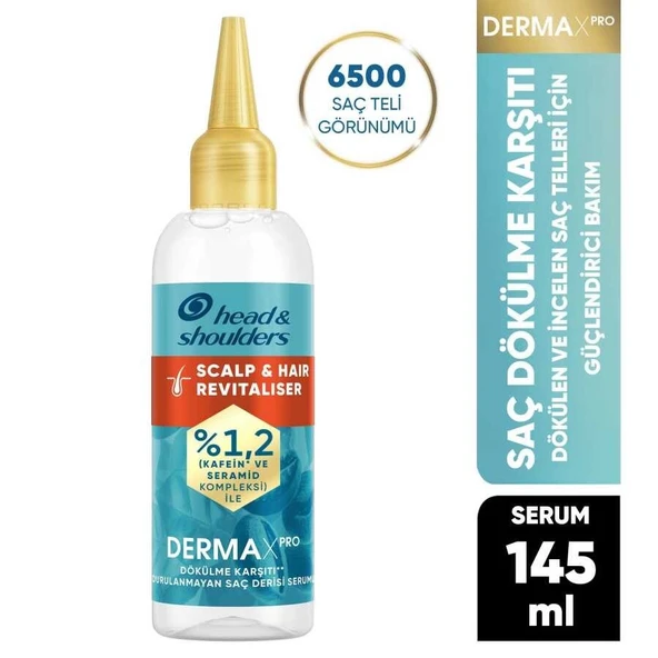 Head Shoulders Saç Serumu Dermax Scalp Haır Dökülme Karşıtı 145 Ml