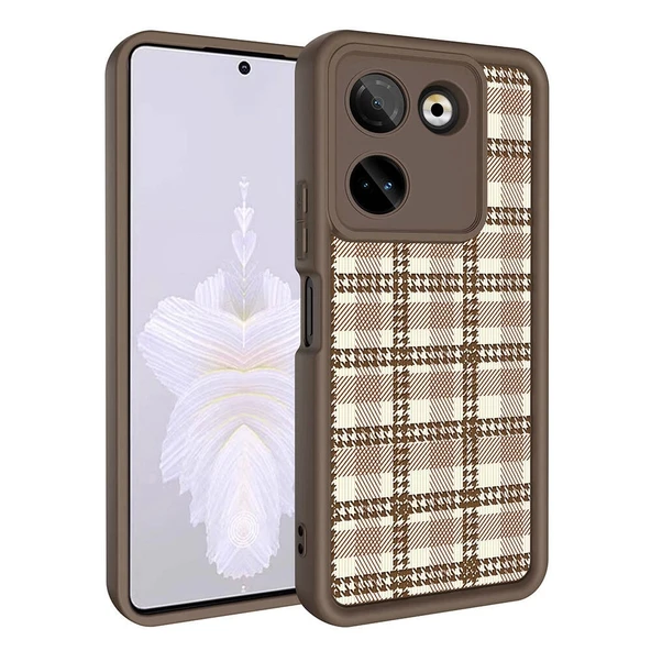 Tecno Camon 20 Pro 4G Kılıf Kamera Korumalı Baskılı Arka Yüzey Zore Klas Kapak - Resim 3