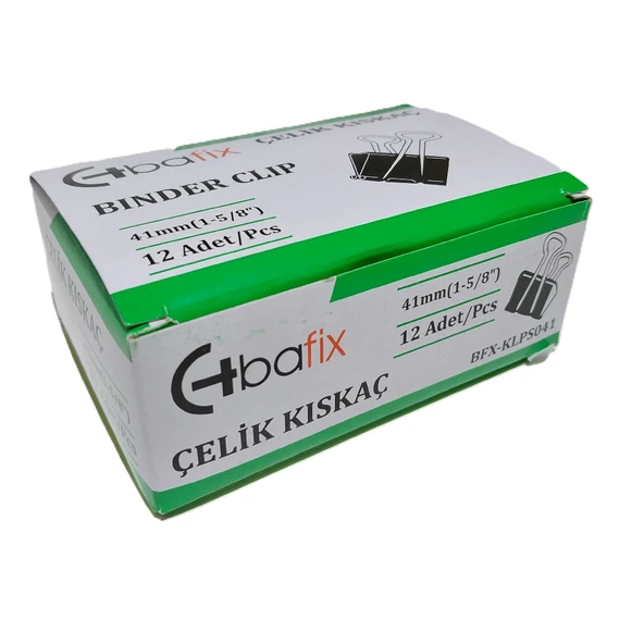 Bafix Kıskaç (Klips) Çelik 41 MM Bfx-Klps041 - 2