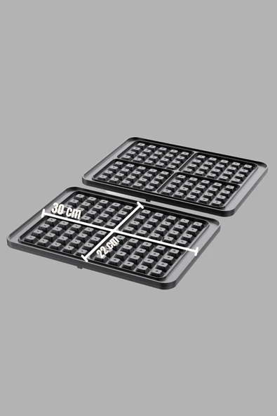 Primo Tost Makinesi Waffle Plakası | Yapışmaz Plaka | Primo Tost Makinası Uyumlu - 3