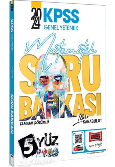KPSS Genel Yetenek 5Yüz Matematik Tamamı Çözümlü Soru Bankası Yargı Yayınları