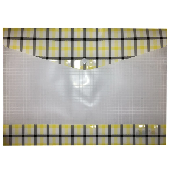 Bafix Çıtçıtlı Dosya Fafayu Desenli KS-1401 - 1
