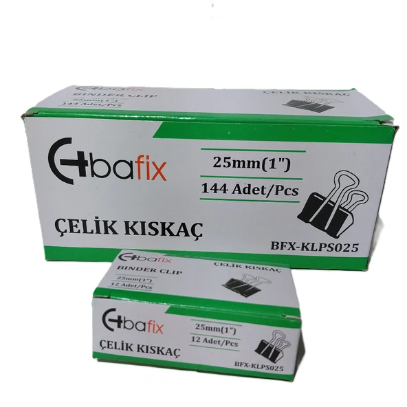 Bafix Kıskaç (Klips) Çelik 25 MM Bfx-Klps025 - 2