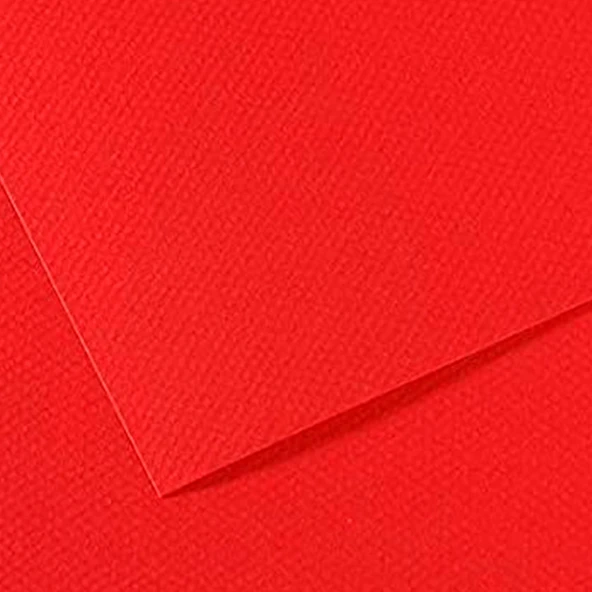 Canson Fon Kartonu (Dokulu) Mı-Teıntes Sh Canmt 50x65 160 GR Red 505