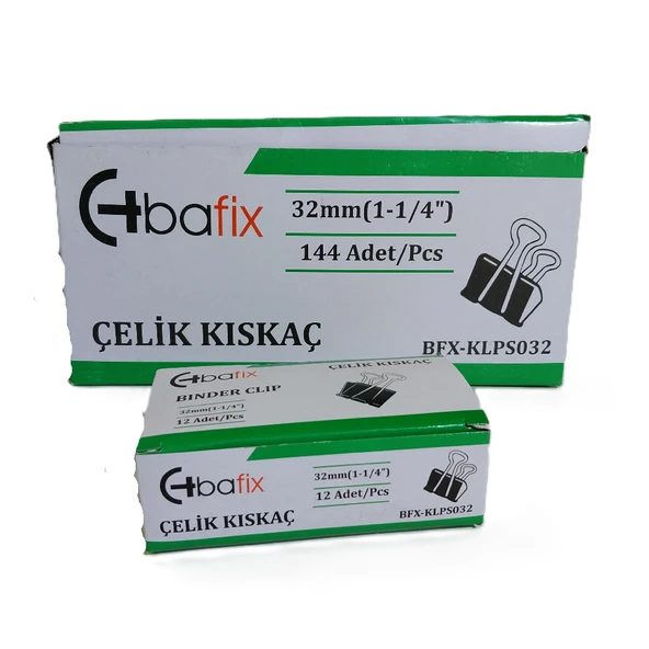 Bafix Kıskaç (Klips) Çelik 32 MM Bfx-Klps032 - 2