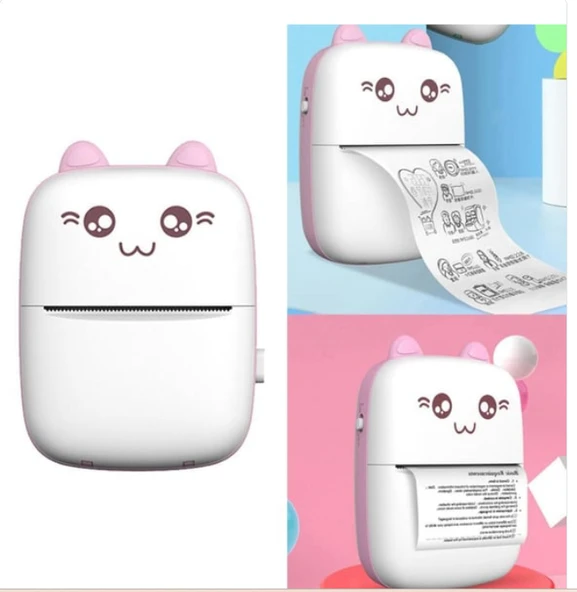 Mini Taşınabilir Yazıcı