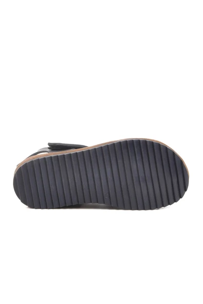Ayakmod Lacivert Cırtlı Erkek Çocuk Sandalet 17373 P - 5