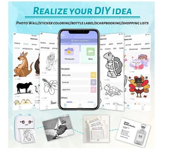 Mini Taşınabilir Yazıcı - 3