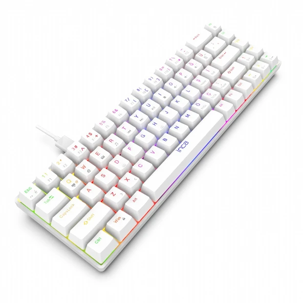 Inca IKG-453 Empousa 68 Keys Red Switch Full Rainbow Mechanical Keyboard - 2