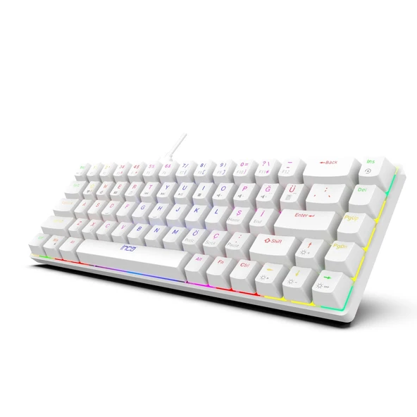 Inca IKG-453 Empousa 68 Keys Red Switch Full Rainbow Mechanical Keyboard - 7