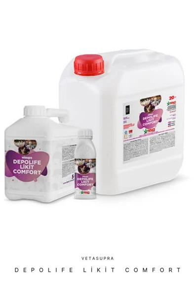 Vetasupra Depolife Likit Comfort Verim Artırıcı Hayvan Yem Katkı Maddesi - 1 Kg - 2