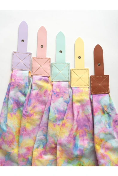Polarbox  Prinkstyle Tie Dye Classic %100 pamuk Kayışlı Turkuaz Pembe Soğuk ve Sıcak Tutucu Thermo Çanta 20 lt - 4