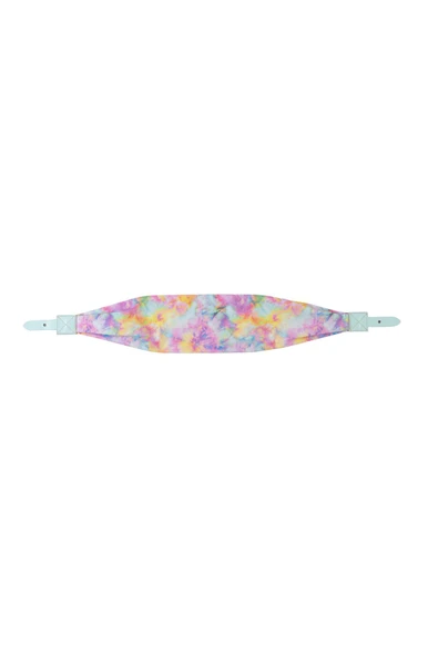 Polarbox  Prinkstyle Tie Dye Pink %100 pamuk Kayışlı Mavi Pembe Soğuk ve Sıcak Tutucu Thermo Çanta 12 lt - 2