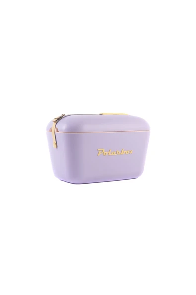 Polarbox  Prinkstyle Tie Dye Yellow %100 pamuk Kayışlı Lila Sarı Soğuk ve Sıcak Tutucu Thermo Çanta 20 lt - 3