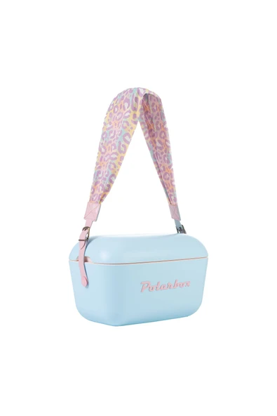 Polarbox  Prinkstyle Animal Pink Açık Mavi - Pembe Soğuk ve Sıcak Tutucu Buzluk ve Thermo Çanta 12 Lt