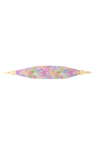 Polarbox  Prinkstyle Tie Dye Yellow %100 pamuk Kayışlı Lila Sarı Soğuk ve Sıcak Tutucu Thermo Çanta 12 lt - 2