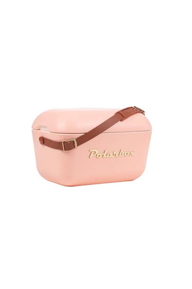 Polarbox  Prinkstyle Flower Classic Deri Kayışlı Coral Gold Edition Soğuk ve Sıcak Tutucu Thermo Çanta 20 Lt - 4