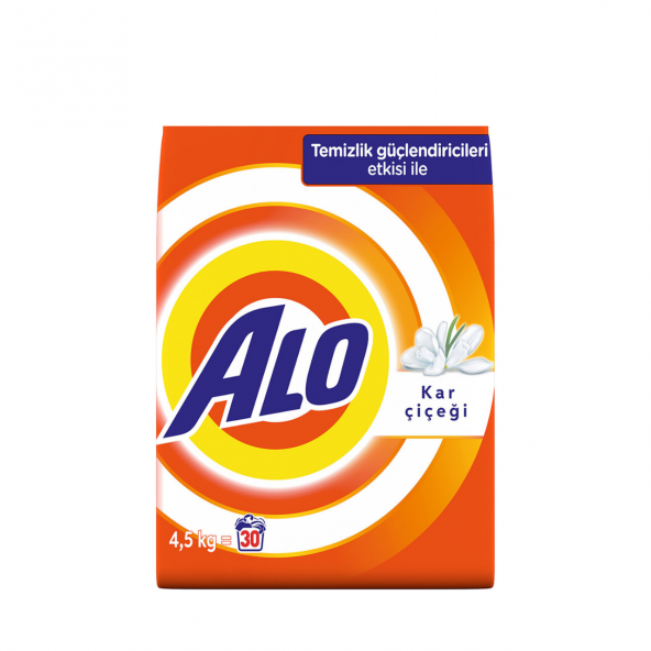 Alo Kar Çiçeği Toz Çamaşır Deterjanı 4.5 Kg - 1