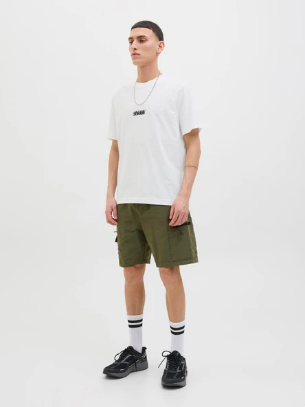 JCOSAGO LOGO SLUB TEE SS CREW NECK LN Bright White Bright White M - 4