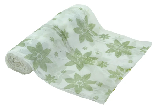 Kullan At Plastik Masa Örtüsü Su Yağ Geçirmez 100x150cm Sofra Kağıdı 15 Metre Yeşil Beyaz