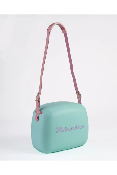 Polarbox  COOLER BAG VERDE AGUA - ROSA POP - 5