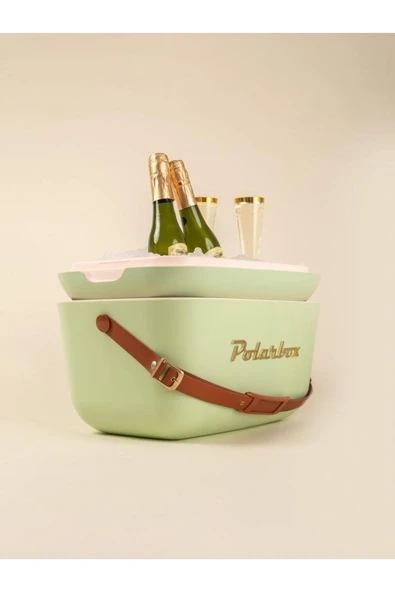 Polarbox  GOLD EDITION Soğuk Tutucu Buzluk ve Sıcak Tutucu Olive Green - Gold Thermo Çanta 12 lt - 4