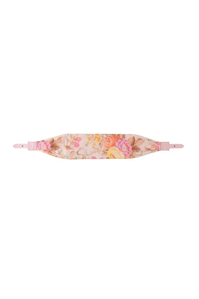 Polarbox  Prinkstyle Flower Pink %100 pamuk Kayışlı Mavi Pembe Soğuk ve Sıcak Tutucu Thermo Çanta 20 lt - 2