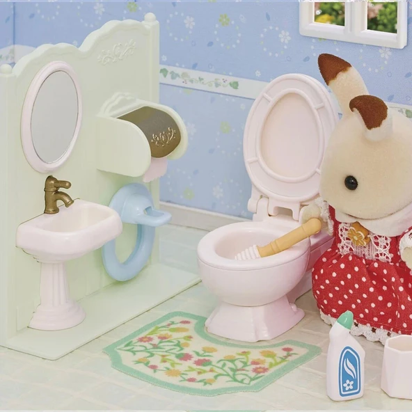 5740 Sylvanian Families Tuvalet Seti (figürler dahil değildir) +3 yaş - 6
