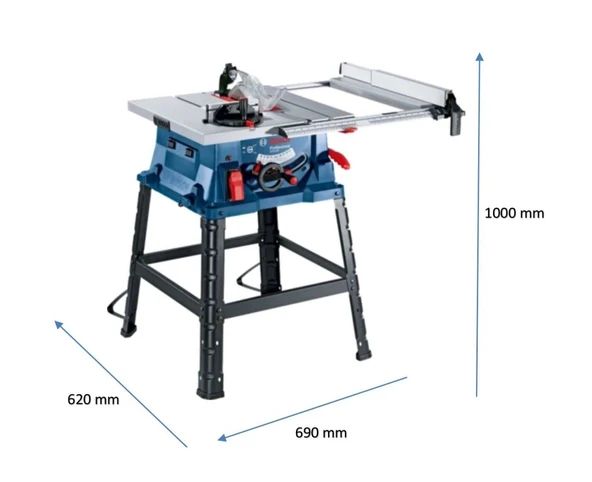 BOSCH GTS 254 Tezgah Tip Yatay Daire Testere 1800 Watt (0601B45000) - 5