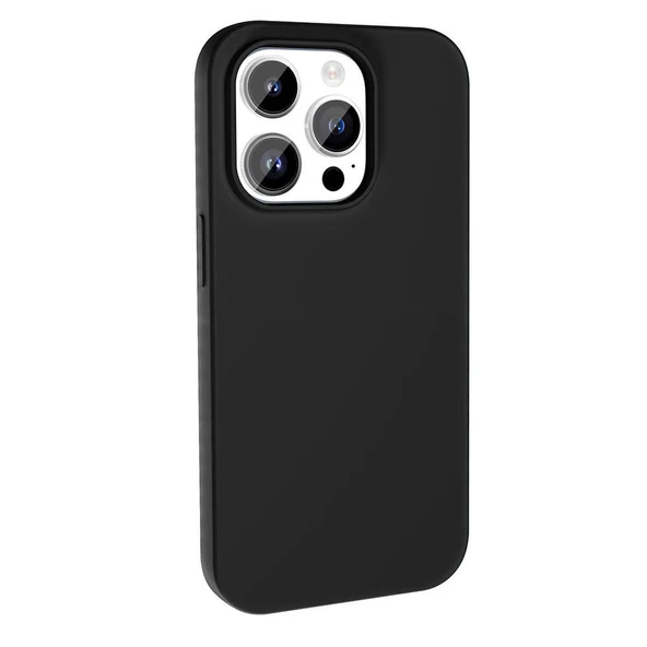 Apple iPhone 14 Pro Kılıf M-safe Şarj Özellikli Sıvı Teknolojili Silinebilir Sert Zore Kivi Kapak - 7