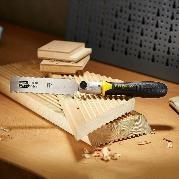 Stanley 020331 Fatmax Mini Çift Taraflı Esnek Hassas Kesim Testere 125 mm - 4