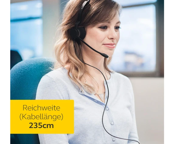 Jabra Biz 2300 USB-A MS Kulak - 5