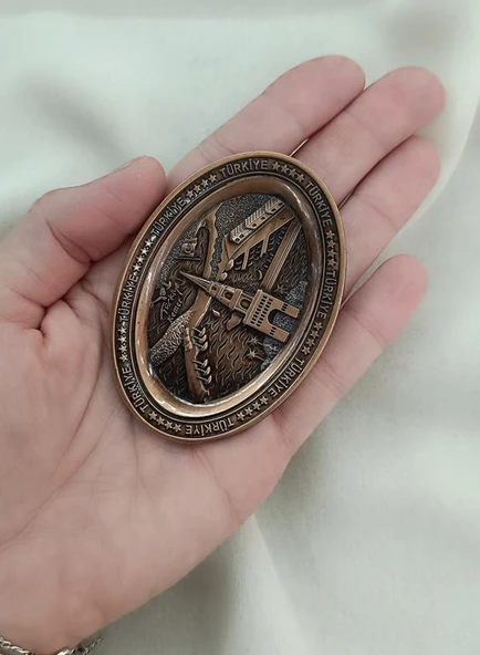 Magnet Tabak Metal Buzdolabı Süsü Mıknatıslı Mağnet - Resim 2