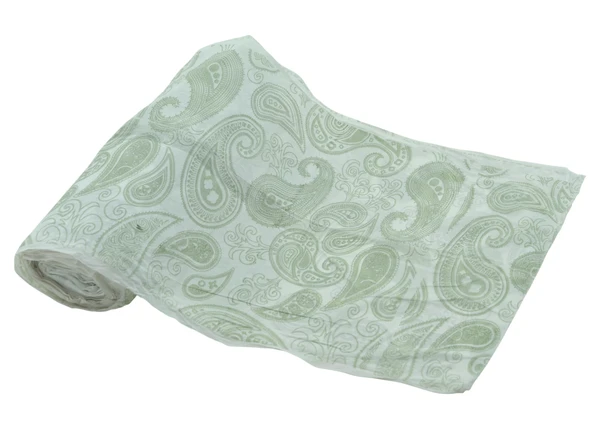 Kullan At Plastik Masa Örtüsü Su Yağ Geçirmez 100x150cm Sofra Kağıdı 15 Metre Yeşil Beyaz Desenli