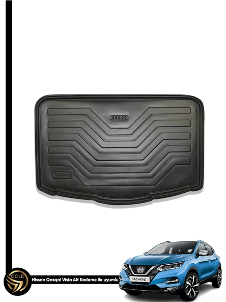 Nissan Qashqai 2014 - 2020 3D Bagaj Havuzu
