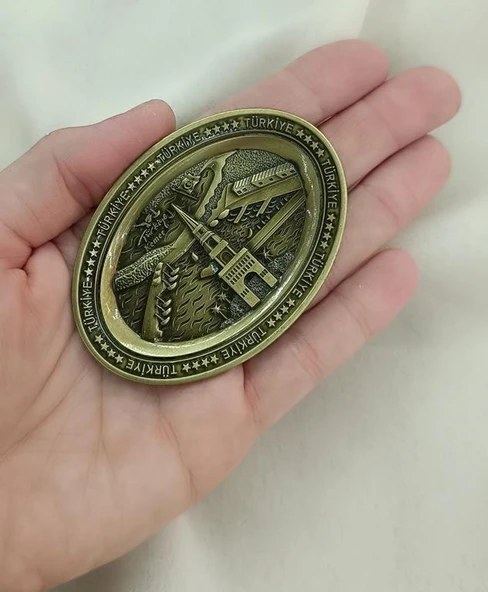 Magnet Tabak Metal Buzdolabı Süsü Mıknatıslı Mağnet - Resim 2