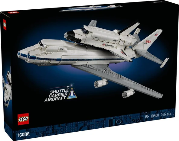 LEGO Icons 10360 Shuttle Carrier Aircraft