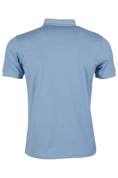Erkek Tişört Polo Yaka Normal Kesim Desenli RAR01323 - 4