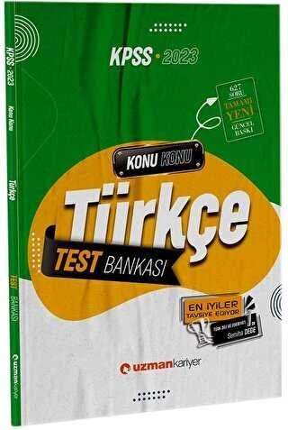 Uzman Kariyer Yayınları 2023 KPSS Türkçe Test Bankası Yaprak Test