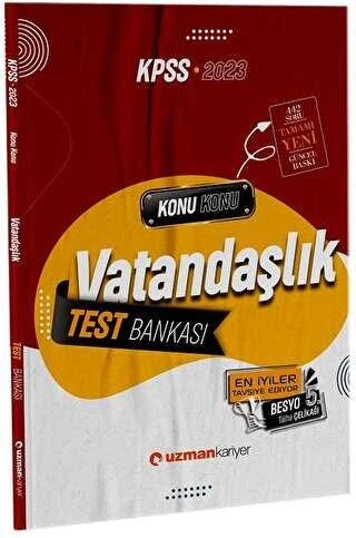 Uzman Kariyer Yayınları 2023 KPSS Vatandaşlık Test Bankası Yaprak Test