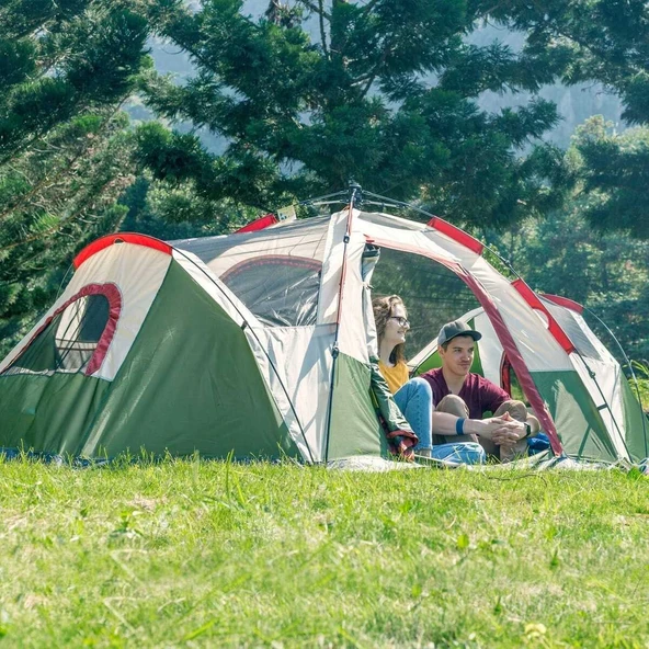 QuickUp DomeHike 6 Kişilik Otomatik Çadır - 8
