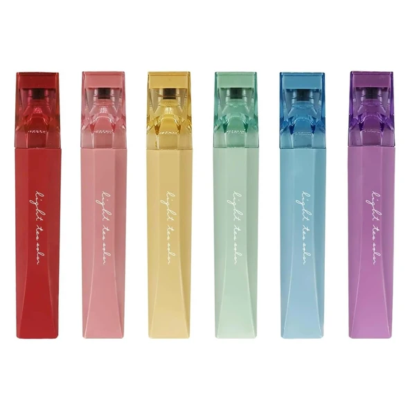 Gıpta Pickpen Kesik Uç Fosforlu Kalem 6 lı Set - 2
