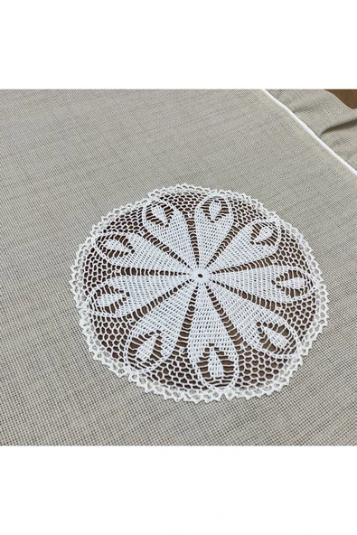 OYA home El Örme Dantelli Ranır - 45*150 cm - Resim 2