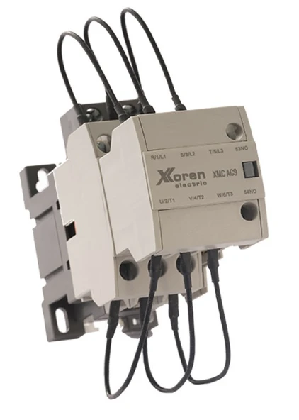 XKOREN 0,5 / 1 / 1,5 / 2,5 / 5 kVAR 1NO-1NC 220V 3 Kutuplu Kompanzasyon Kontaktörü