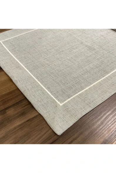 OYA home Taş Rengi Amerikan Servis Seti. (6 ADET) - 3