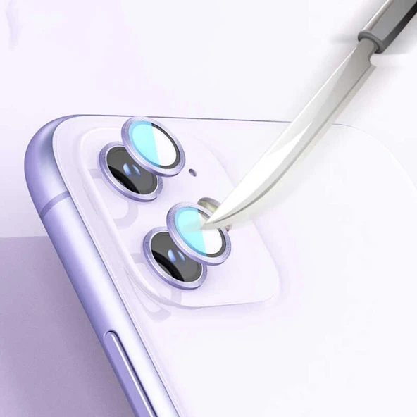 Apple iPhone 12 Mini Zore CL-07 Kamera Lens Koruyucu - 2