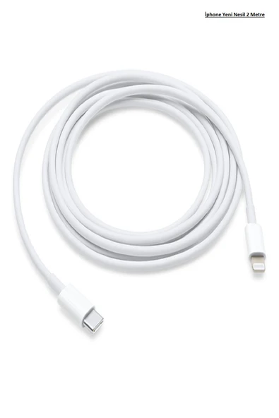 iPhone 11-12 Pro  type-c - Lightning Şarj Ve Data Kablosu 2 Metre
